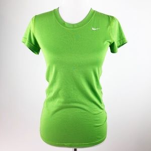 Nike Dri-Fit Knit Tee Shirt Active Crewneck Top